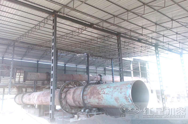 砂石烘干機作業現場 砂石烘干機作業現場