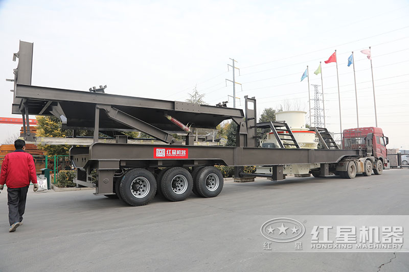 移動沖擊式制砂機發貨 移動沖擊式制砂機發貨