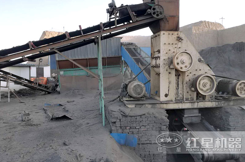 雙級破碎機破煤矸石現(xiàn)場 雙級破碎機破煤矸石現(xiàn)場
