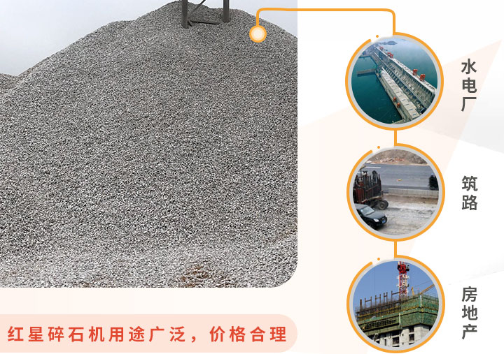 碎石機應用領(lǐng)域