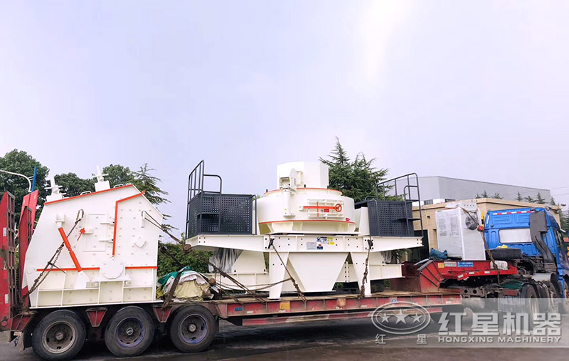 制砂設備發貨中